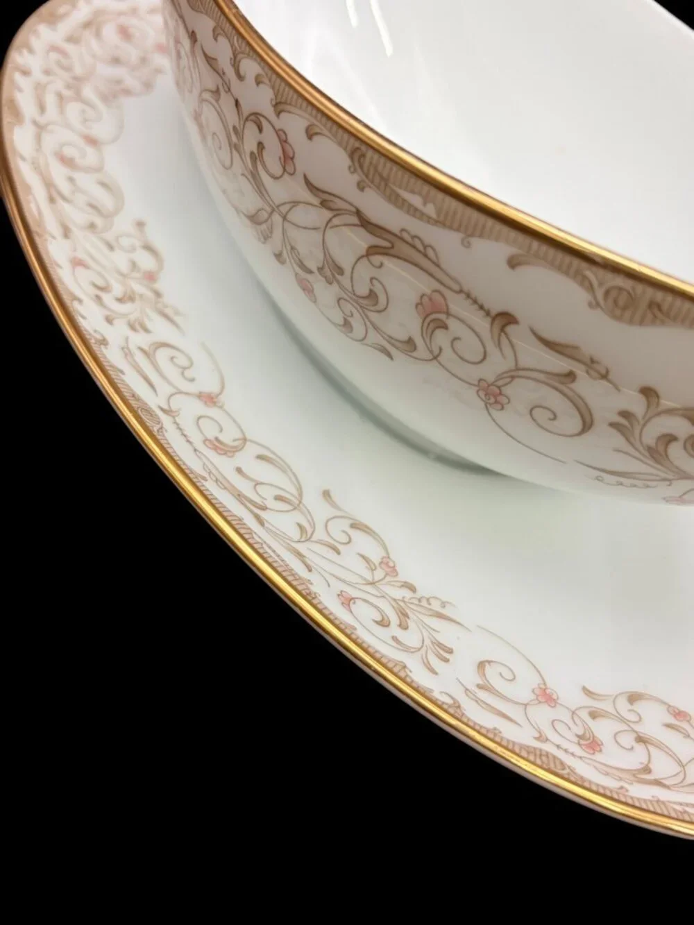 Vintage Noritake Rochelle 5805 Gravy Boat & Underplate Set – Japan Fine China